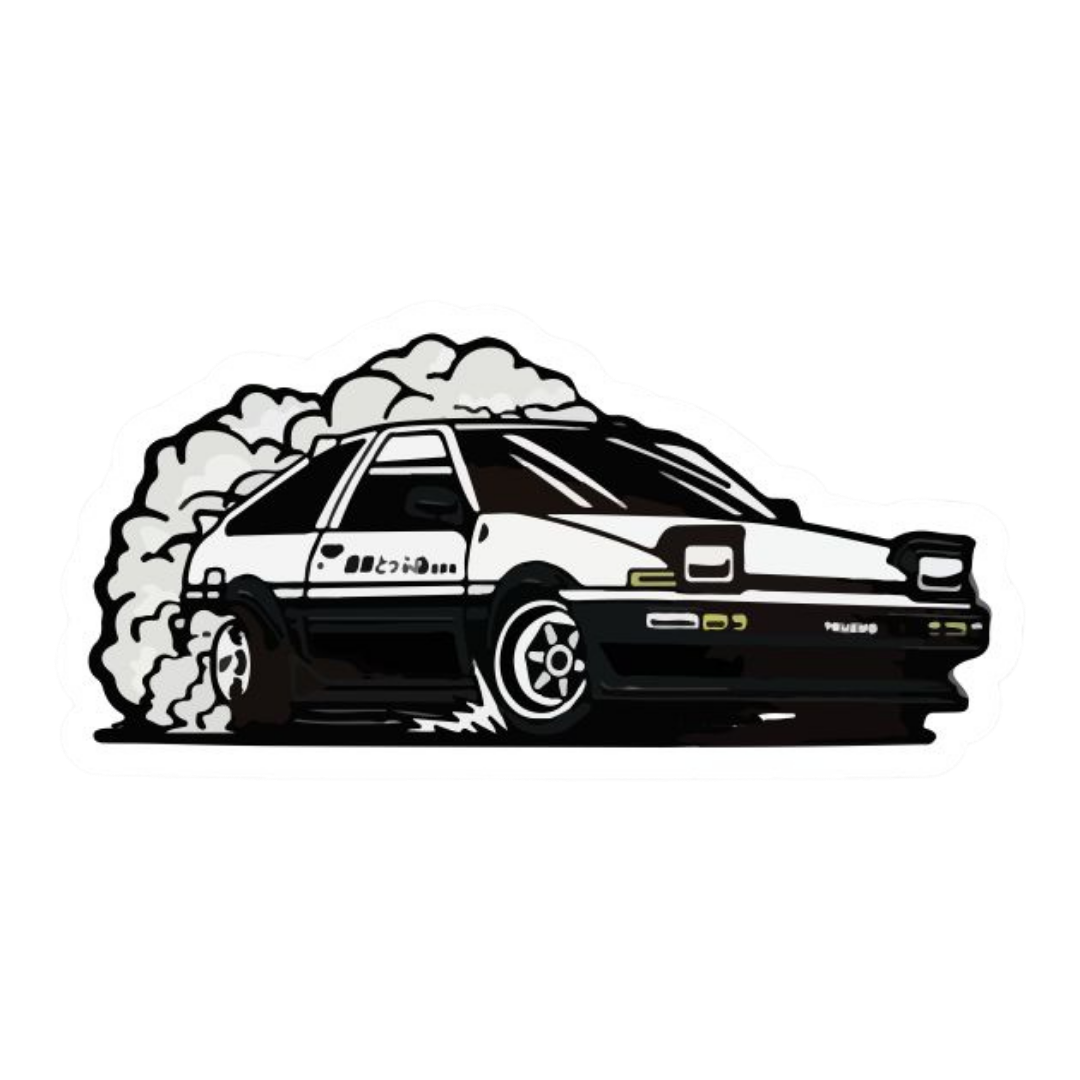 Initial D 9 | Anime Sticker