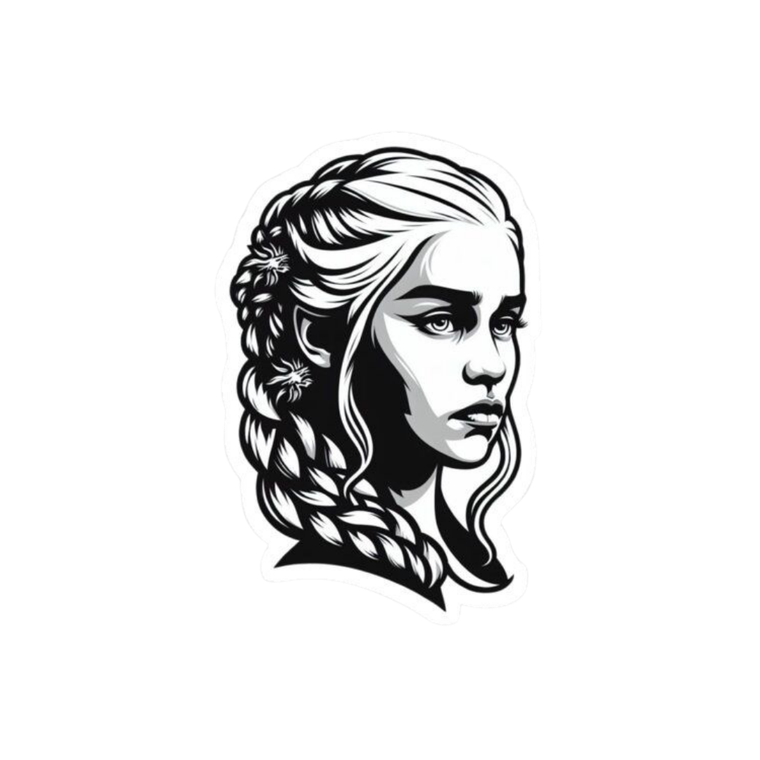 Daenerys Targaryen | Game of Thrones Premium Sticker | TV Series