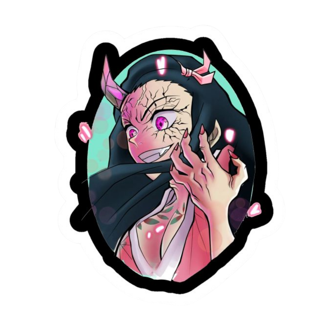 Nezuko Kamado 10 | Demon Slayer Sticker | Anime