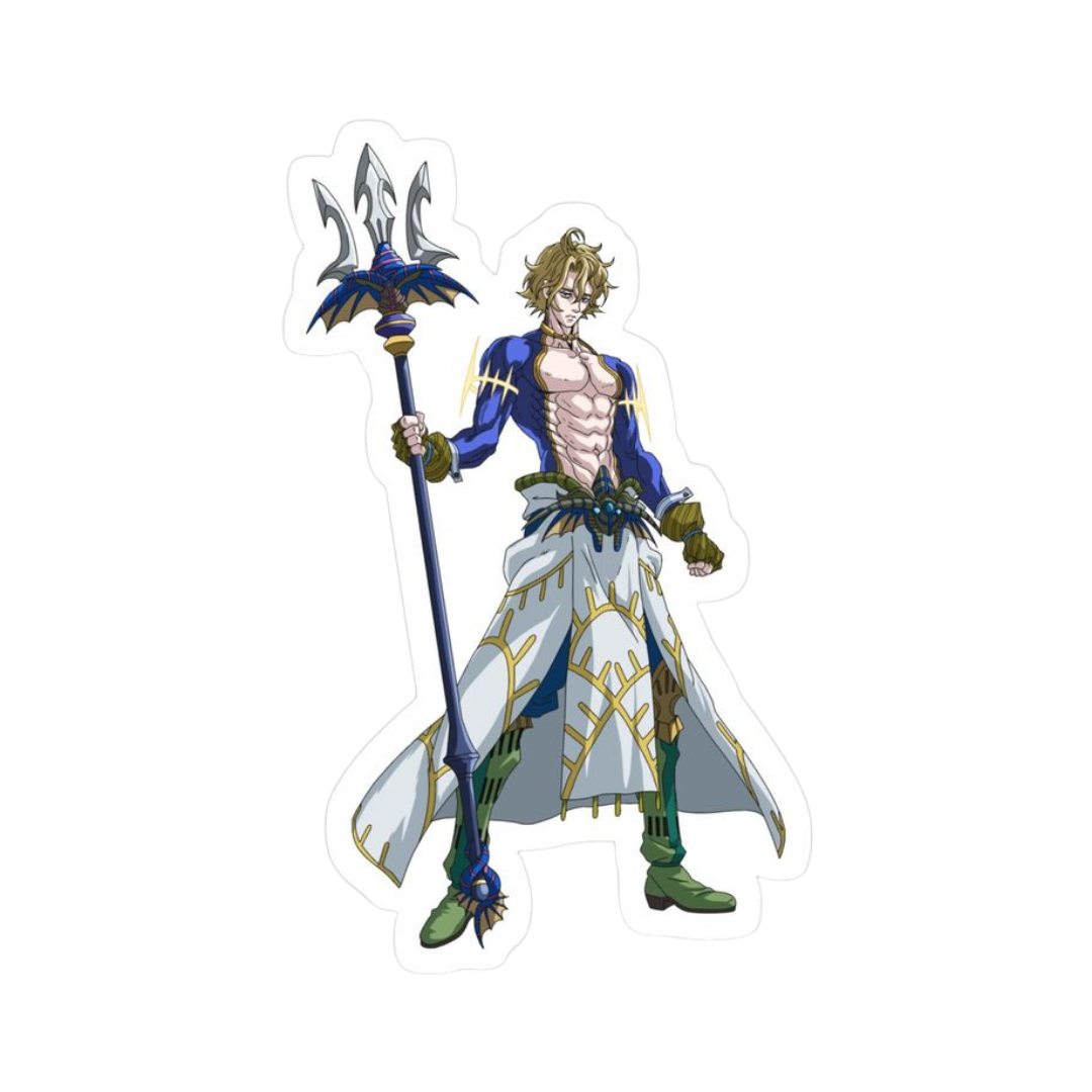 Racord of ragnarok stickers Poseidon
