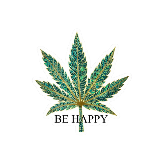 Be happy sticker