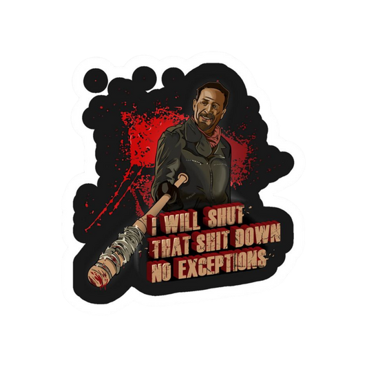 The Walking Dead Swag | The Walking Dead Premium Sticker | TV Series