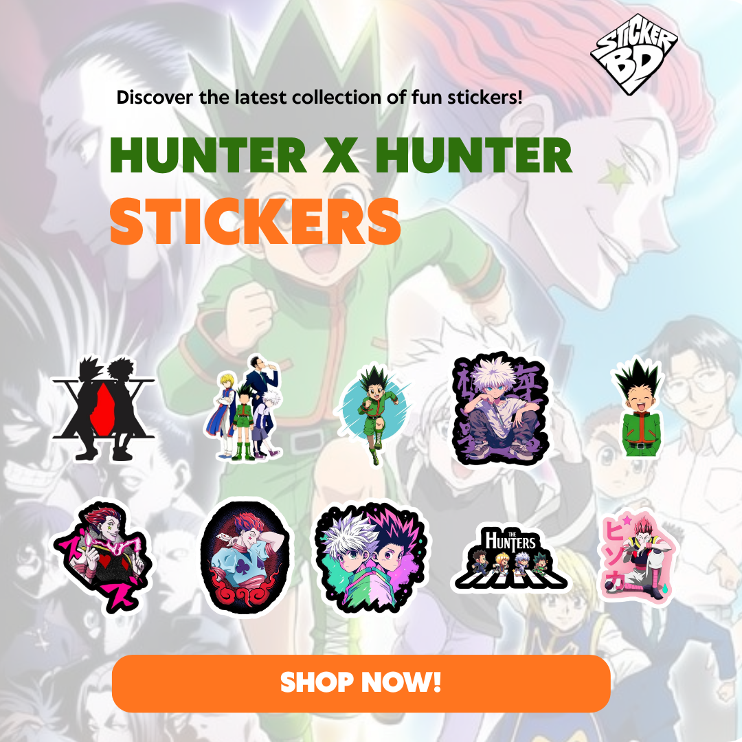 Hunter x Hunter Anime Sticker Bundle