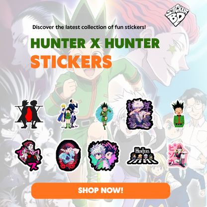 Hunter x Hunter Anime Sticker Bundle