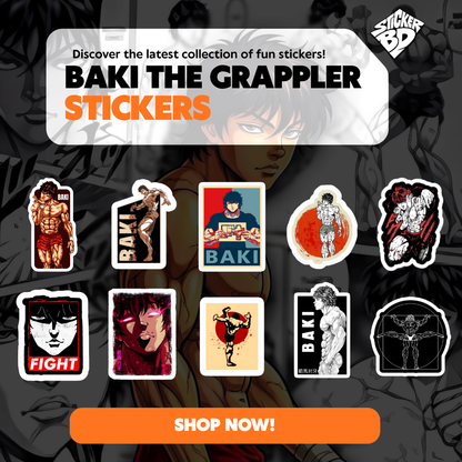 Baki the Grappler Sticker Bundle