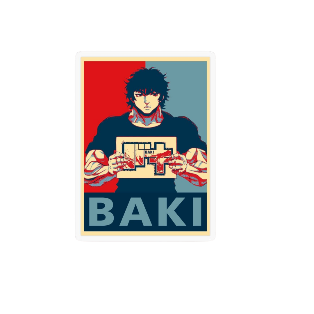 Baki The Grappler 3 | Premium Anime Sticker