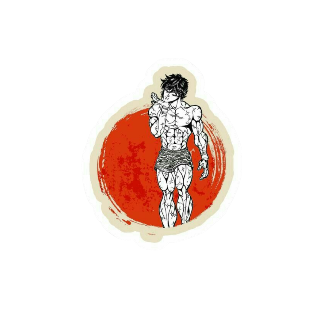 Baki The Grappler 4 | Premium Anime Sticker