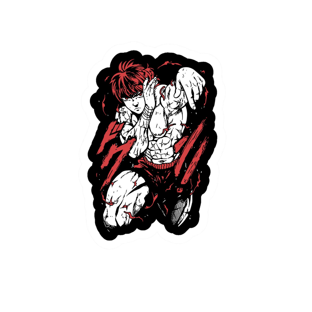 Baki The Grappler 5 | Premium Anime Sticker