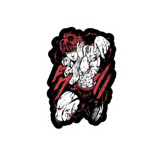 Baki The Grappler 5 | Premium Anime Sticker