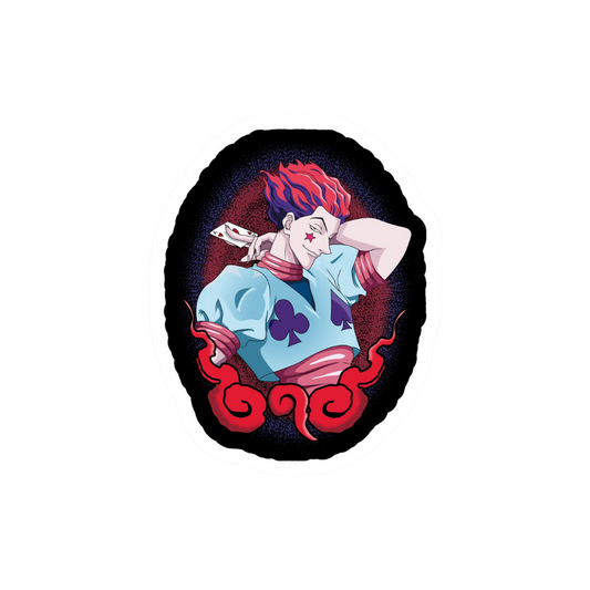 Hisoka Hunter X Hunter Anime Sticker