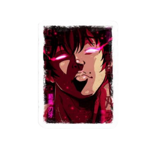 Baki The Grappler 7 | Premium Anime Sticker