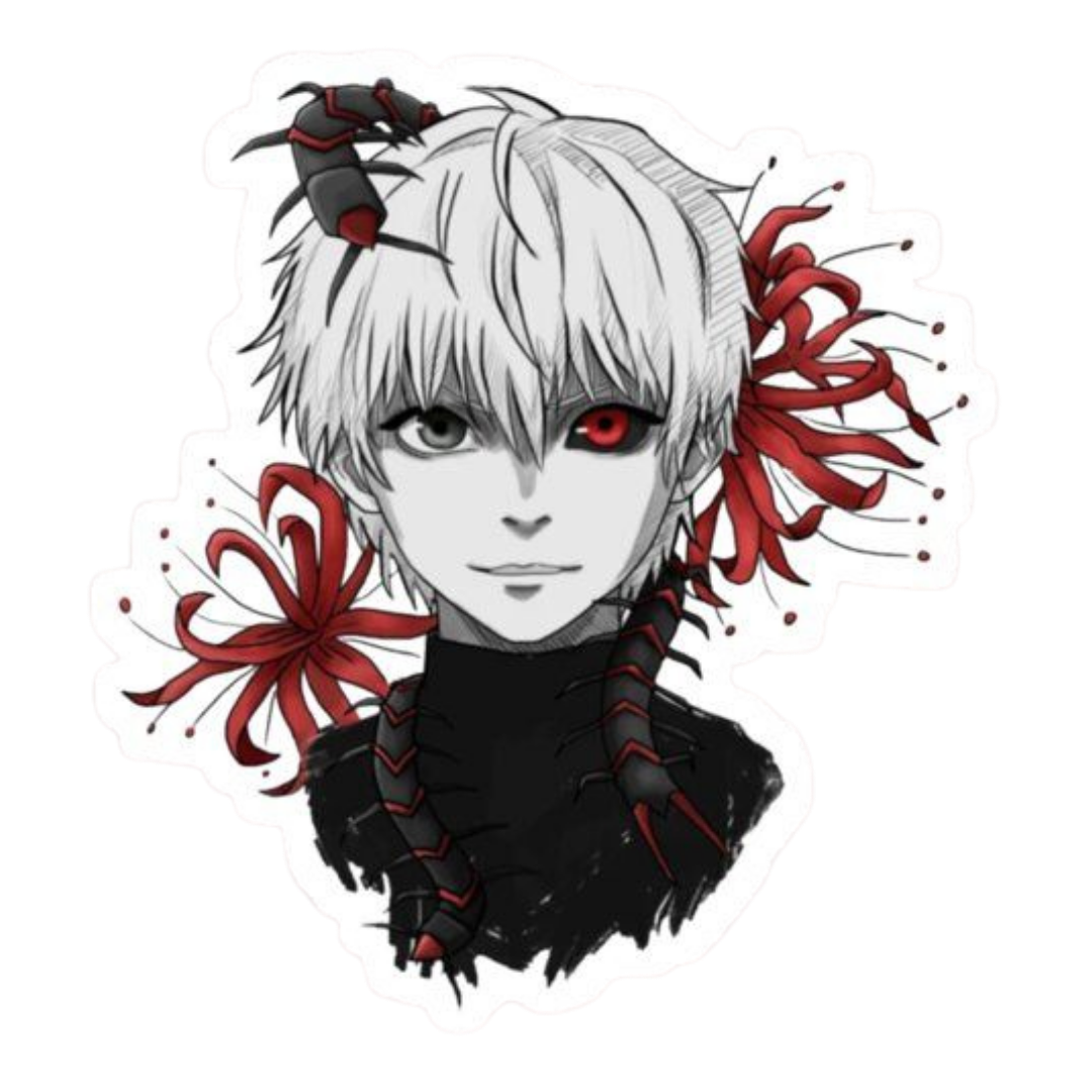 Tokyo Ghoul  Sticker 11 | Dark Anime Aesthetic Premium Sticker