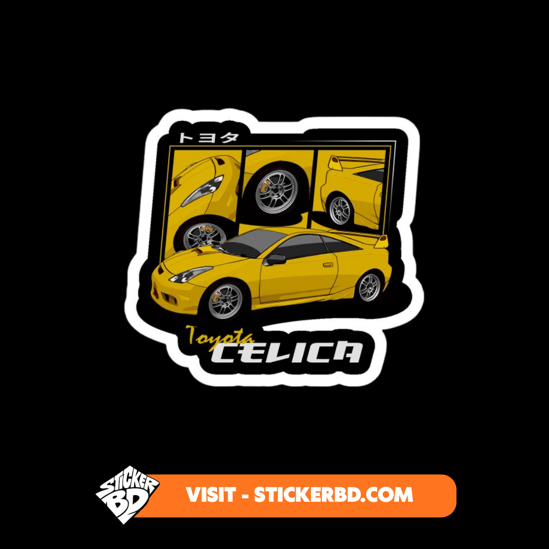 Mid Night JDM Car Stickers