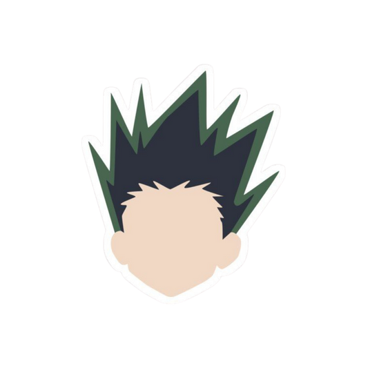 Hunter X Hunter anime stickers Gon no face