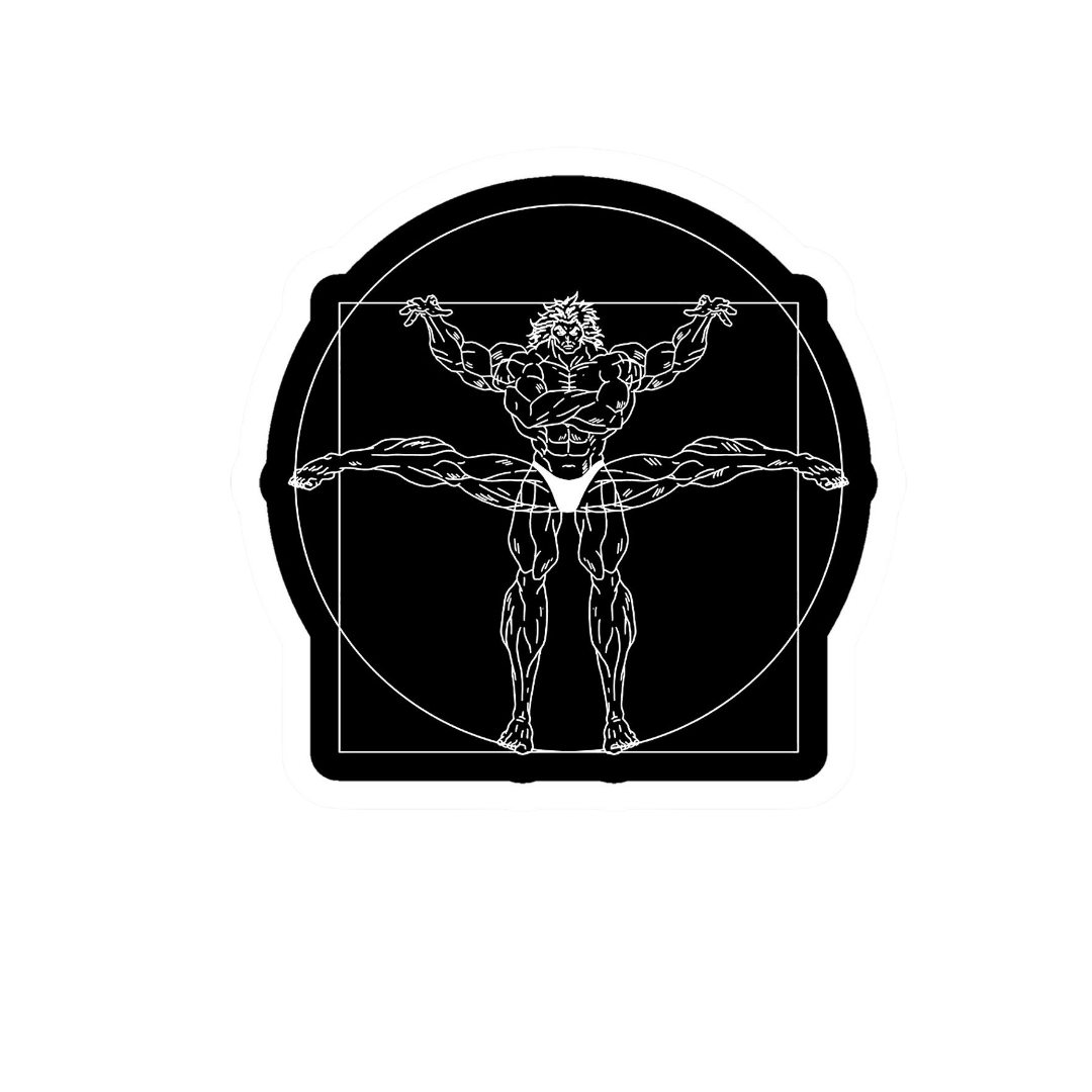 Baki The Grappler 8 | Premium Anime Sticker