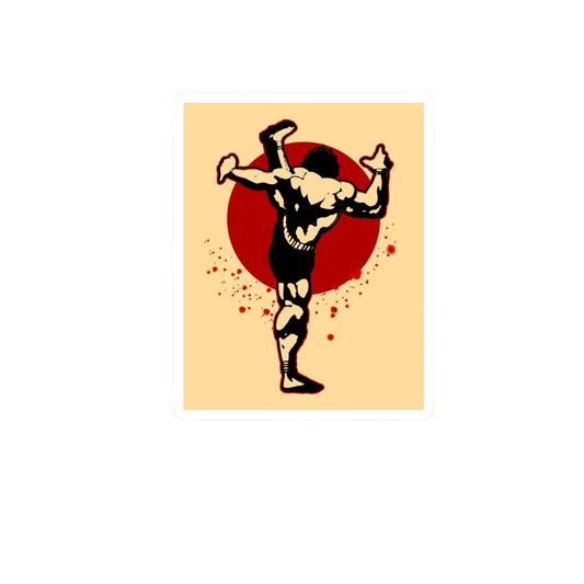 Baki The Grappler 9 | Premium Anime Sticker