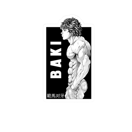 Baki The Grappler 10 | Premium Anime Sticker