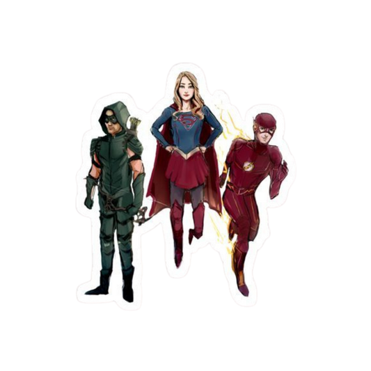 The Flash x Robinhood x Superwomen | The Flash Premium Sticker | TV Series