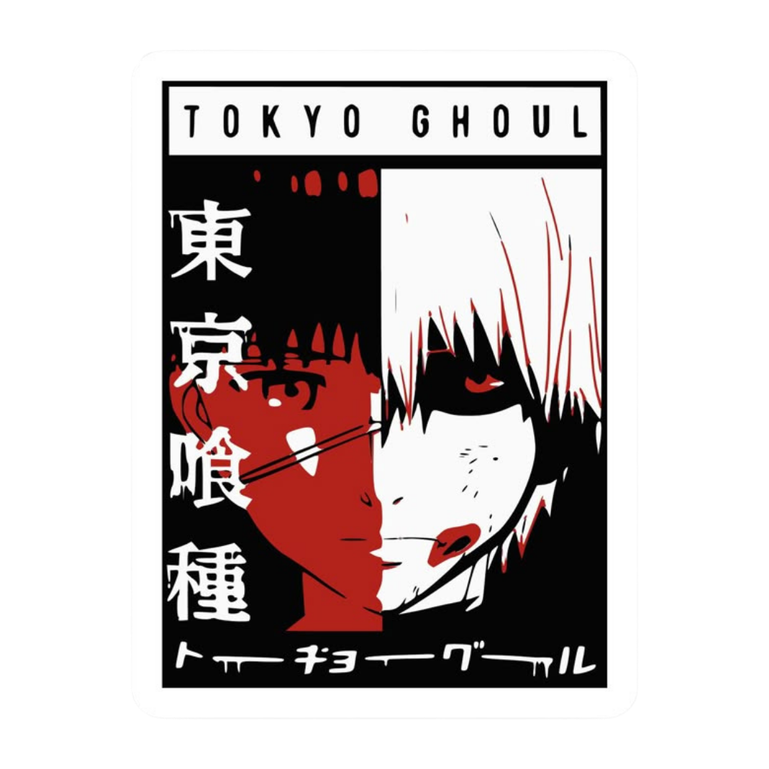 Tokyo Ghoul  Sticker 12 | Dark Anime Aesthetic Premium Sticker