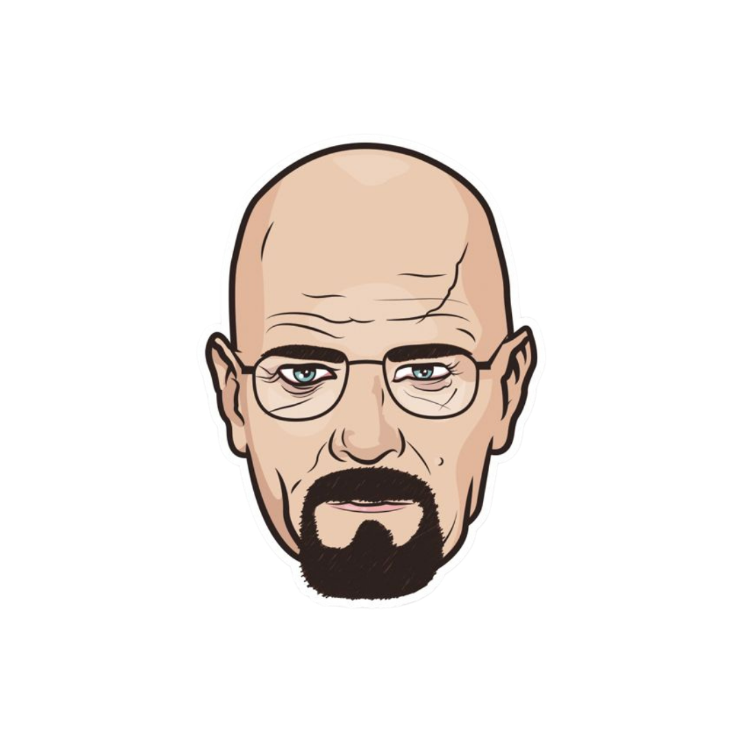 Walter White Heisenberg Sticker