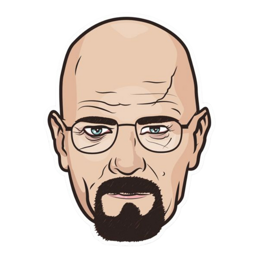 Walter White Heisenberg Sticker