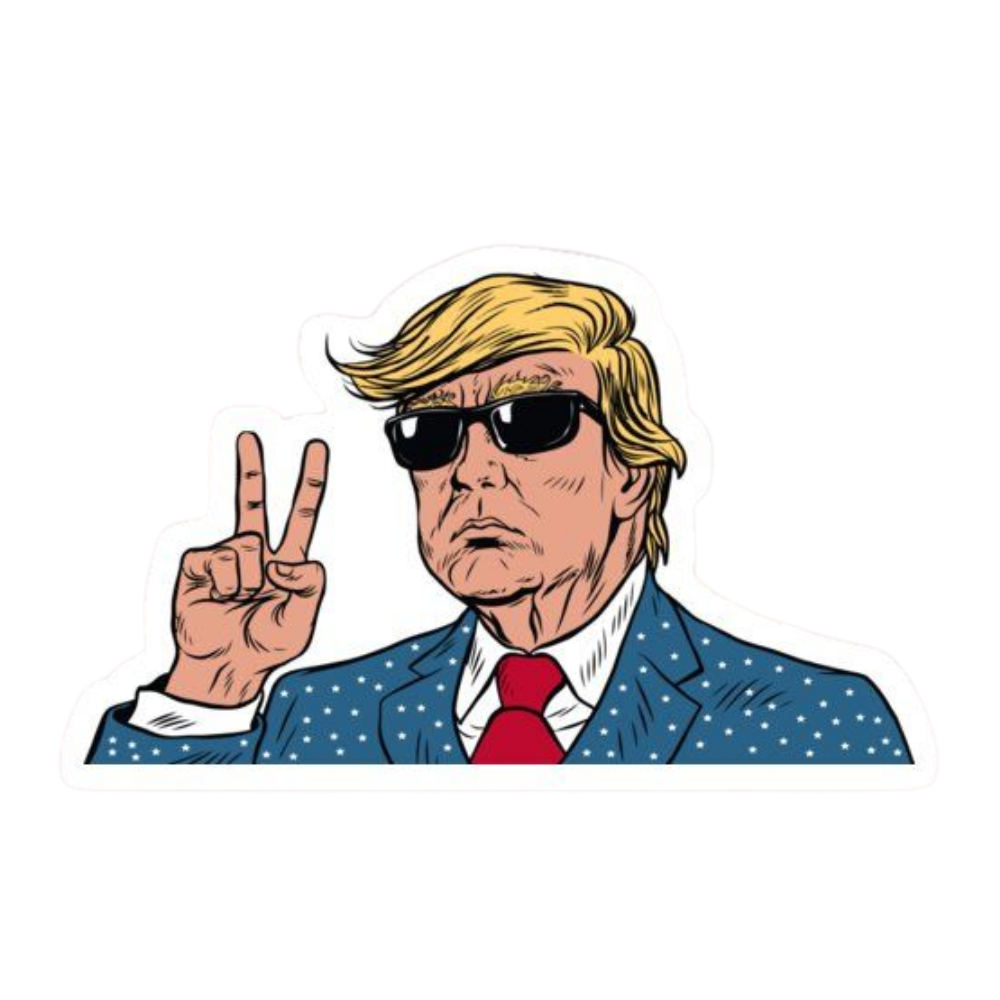 Donald Trump 12 | Donald Trump Sticker | Political