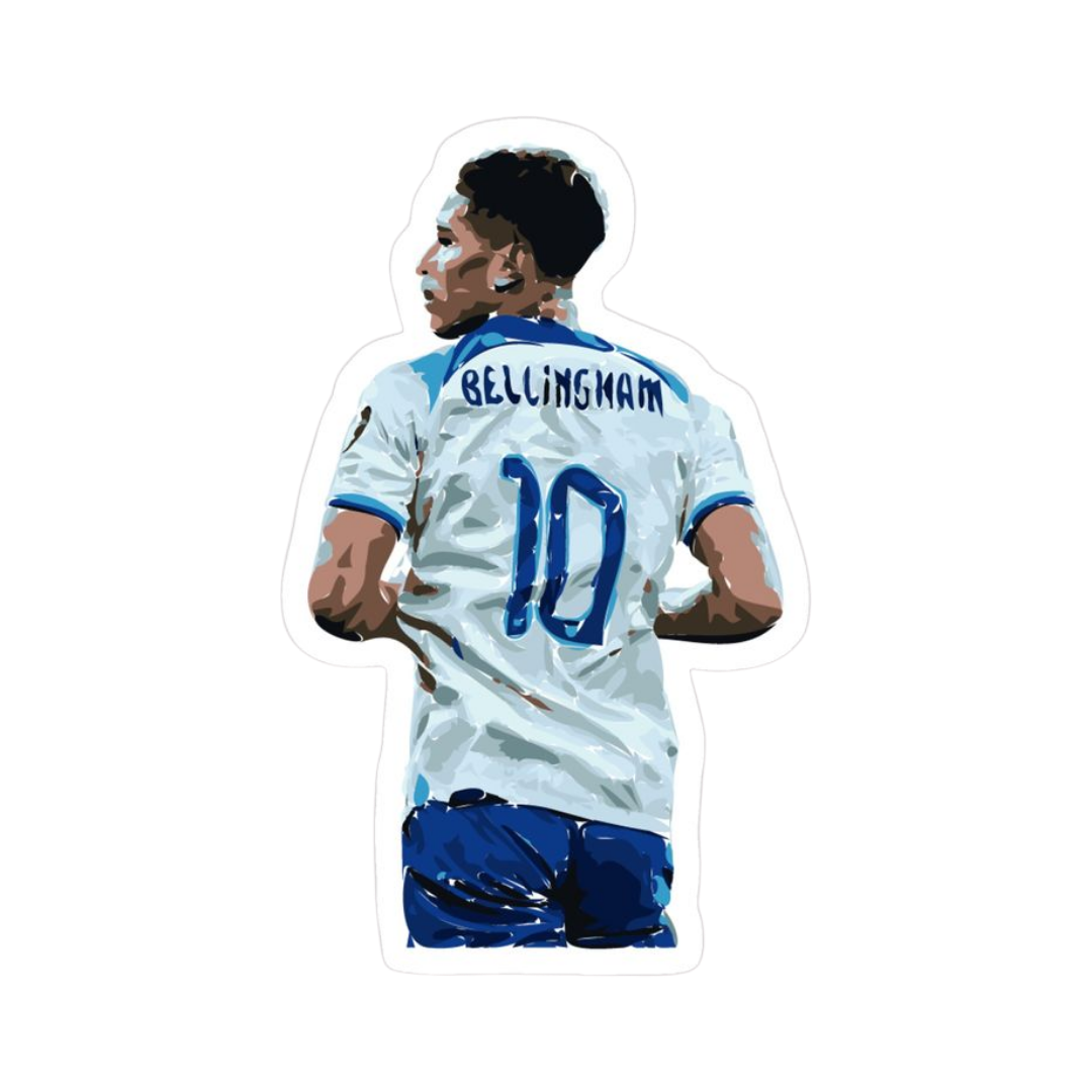 Jude 10 | England Football Sticker | Football Team