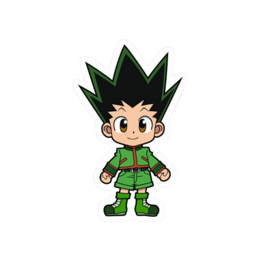 Hunter X Hunter anime stickers Gon chibi