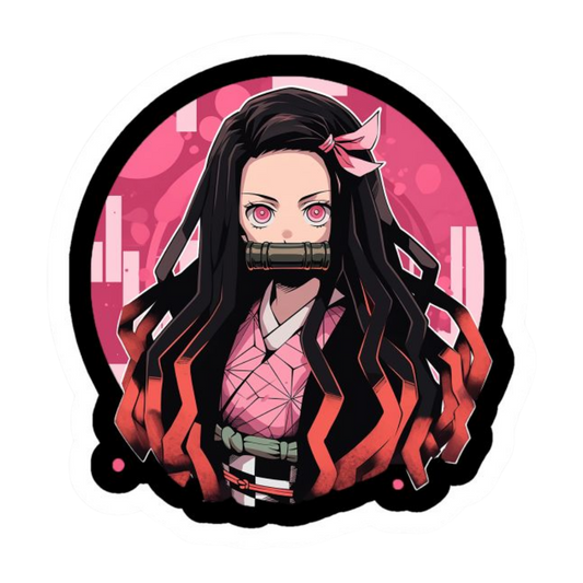 Nezuko Kamado 13 | Demon Slayer Sticker | Anime
