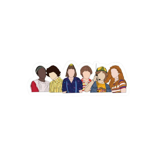 Stranger Things Team | Stranger Things Premium Sticker | TV Series