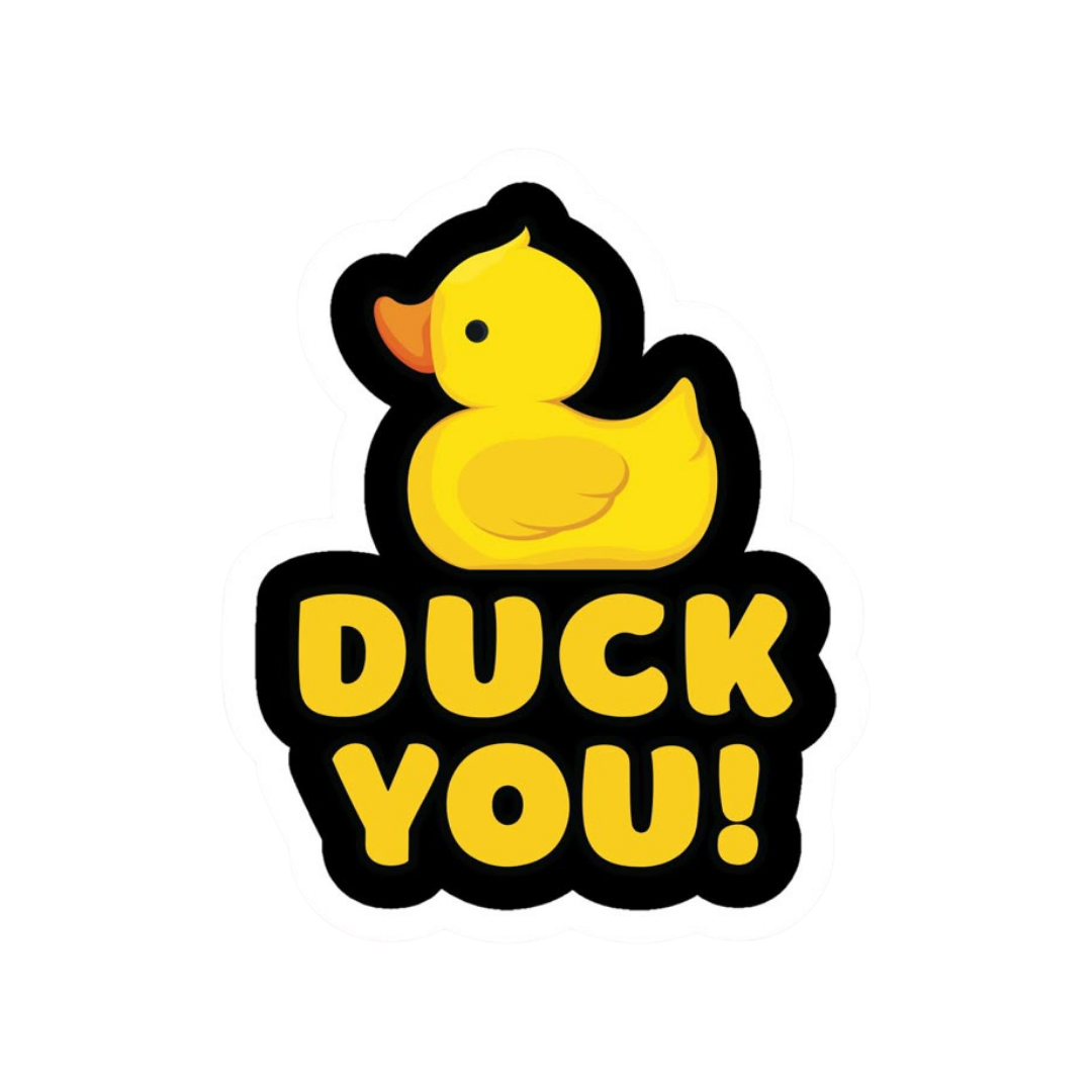 Duck you Office stickers
