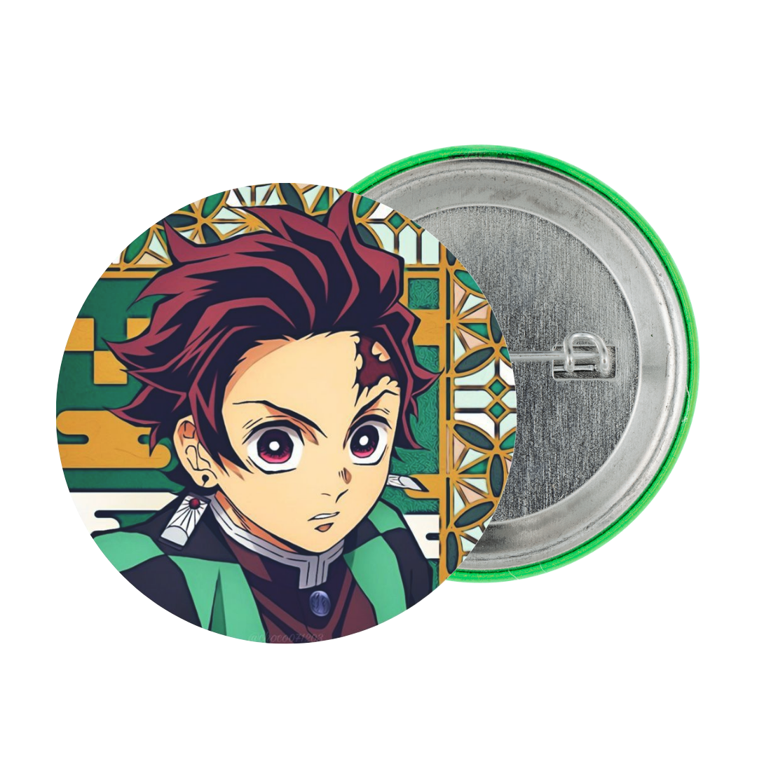 Tanjiro Kamado Tinplate Badge