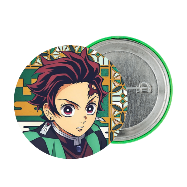 Tanjiro Kamado Tinplate Badge