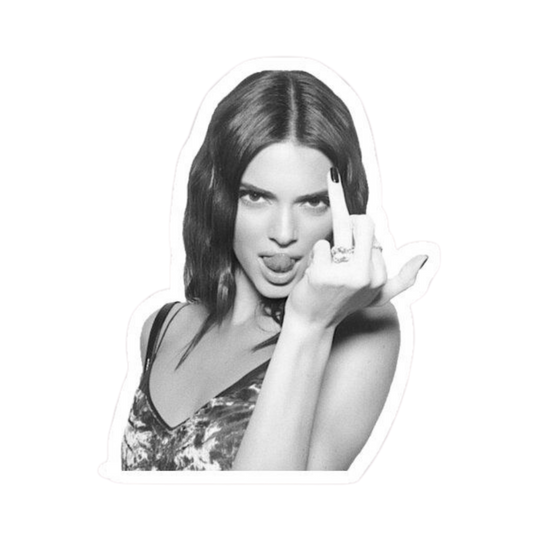 Kendall Jenner | Hollywood & Bollywood Celebrities Premium Sticker | Entertainment