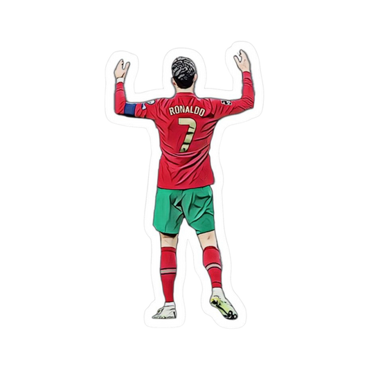 Cristiano Ronaldo | Portugal Football Sticker | Football Team