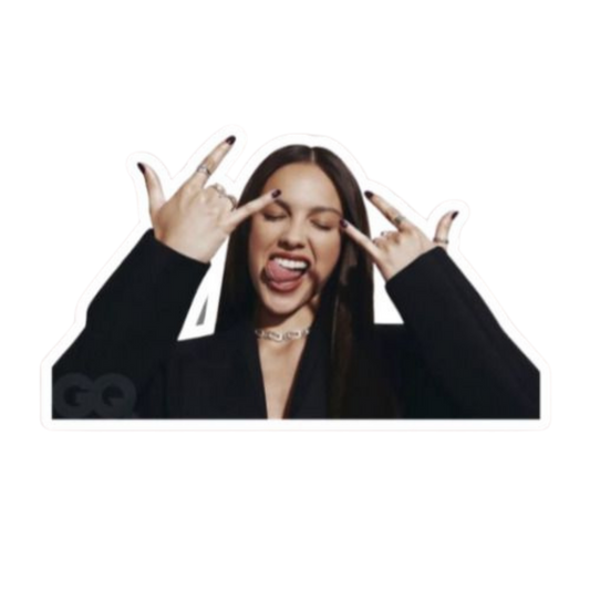 Olivia Rodrigo | Hollywood & Bollywood Celebrities Premium Sticker | Entertainment