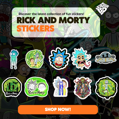 Rick and Morty Sticker Bundle