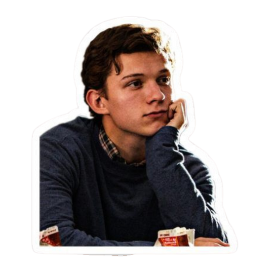 Tom Holland | Hollywood & Bollywood Celebrities Premium Sticker | Entertainment