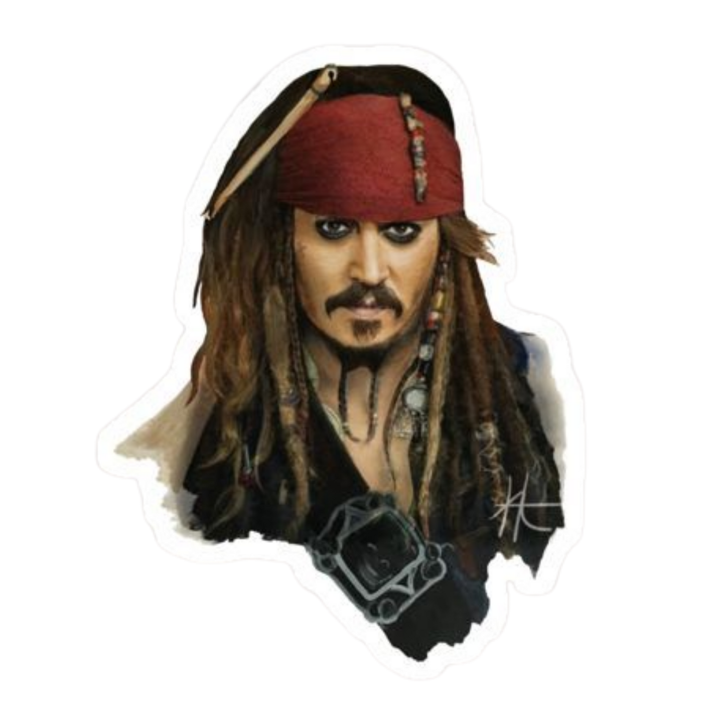Johnny Depp | Hollywood & Bollywood Celebrities Premium Sticker | Entertainment
