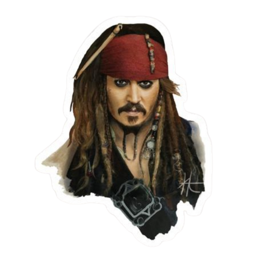 Johnny Depp | Hollywood & Bollywood Celebrities Premium Sticker | Entertainment