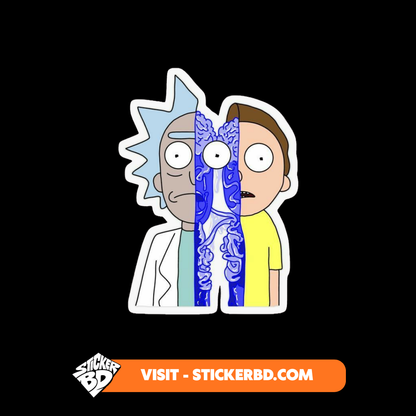 Rick and Morty Sticker Bundle