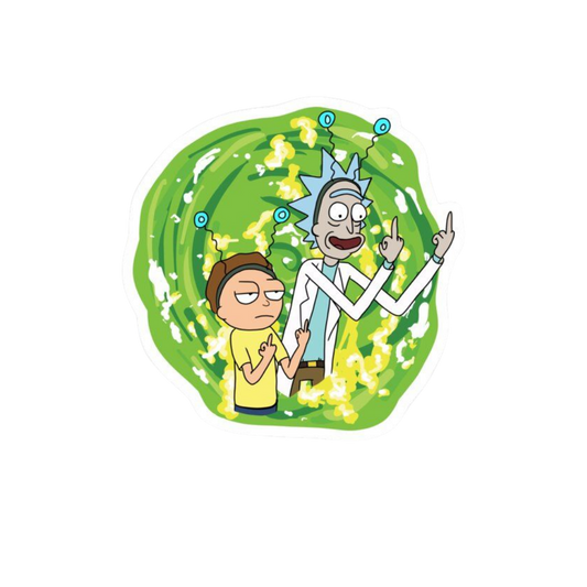 Rick and Morty 3 | Premium Cartoon Sticker