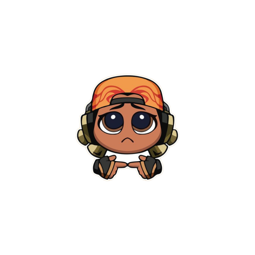 Raze Pretty Please Valorant stickers