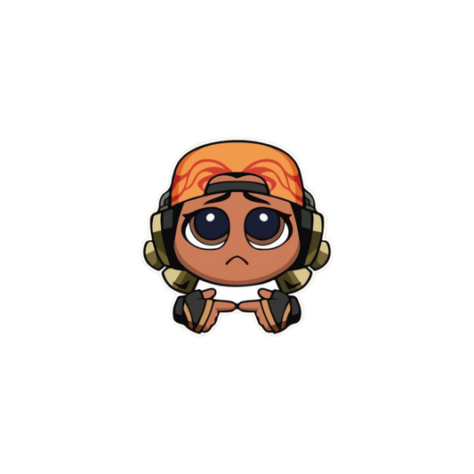 Raze Pretty Please Valorant stickers