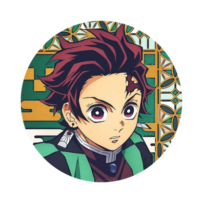 Tanjiro Kamado Tinplate Badge