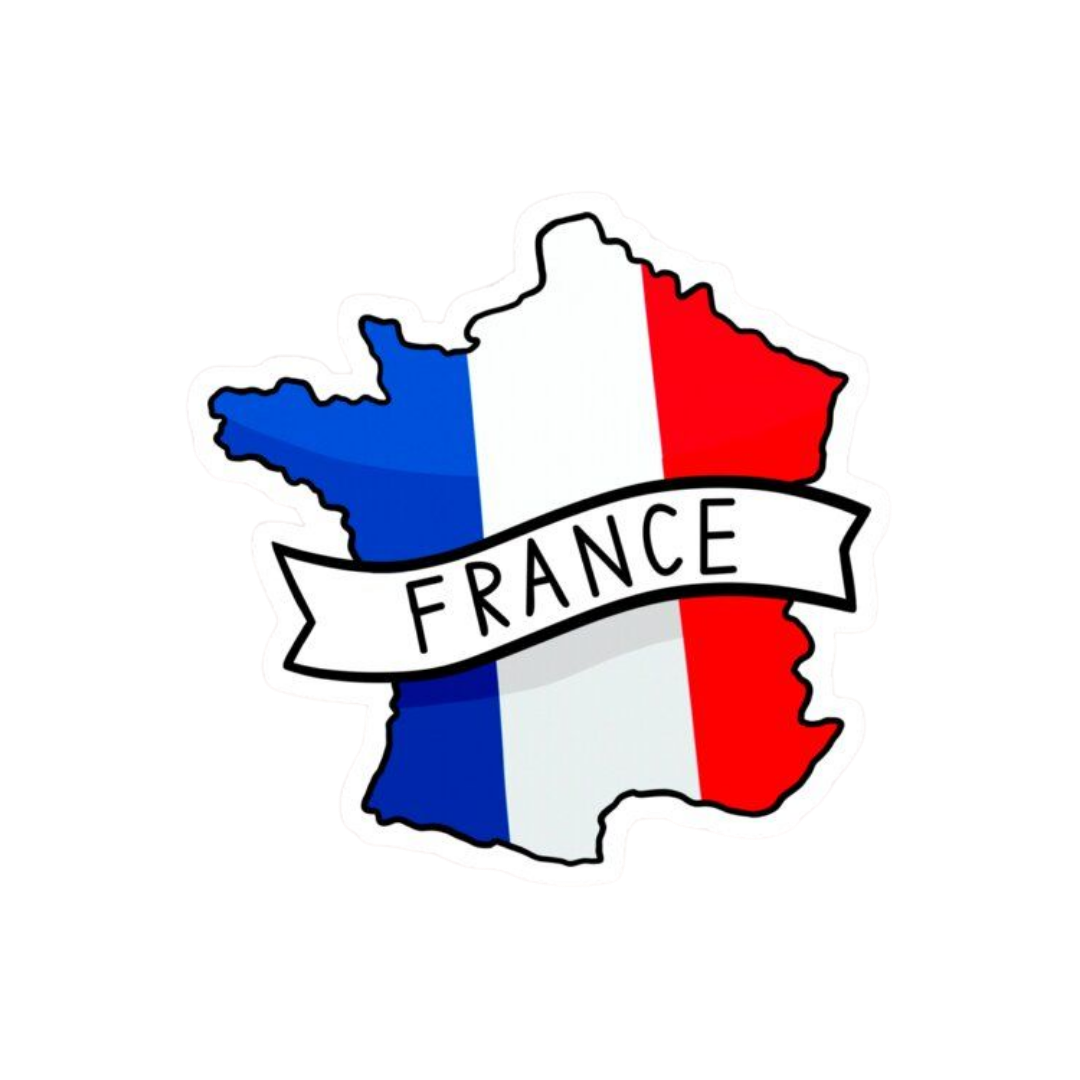 France | Country Premium Sticker | Country, Flag & Travel Sticker