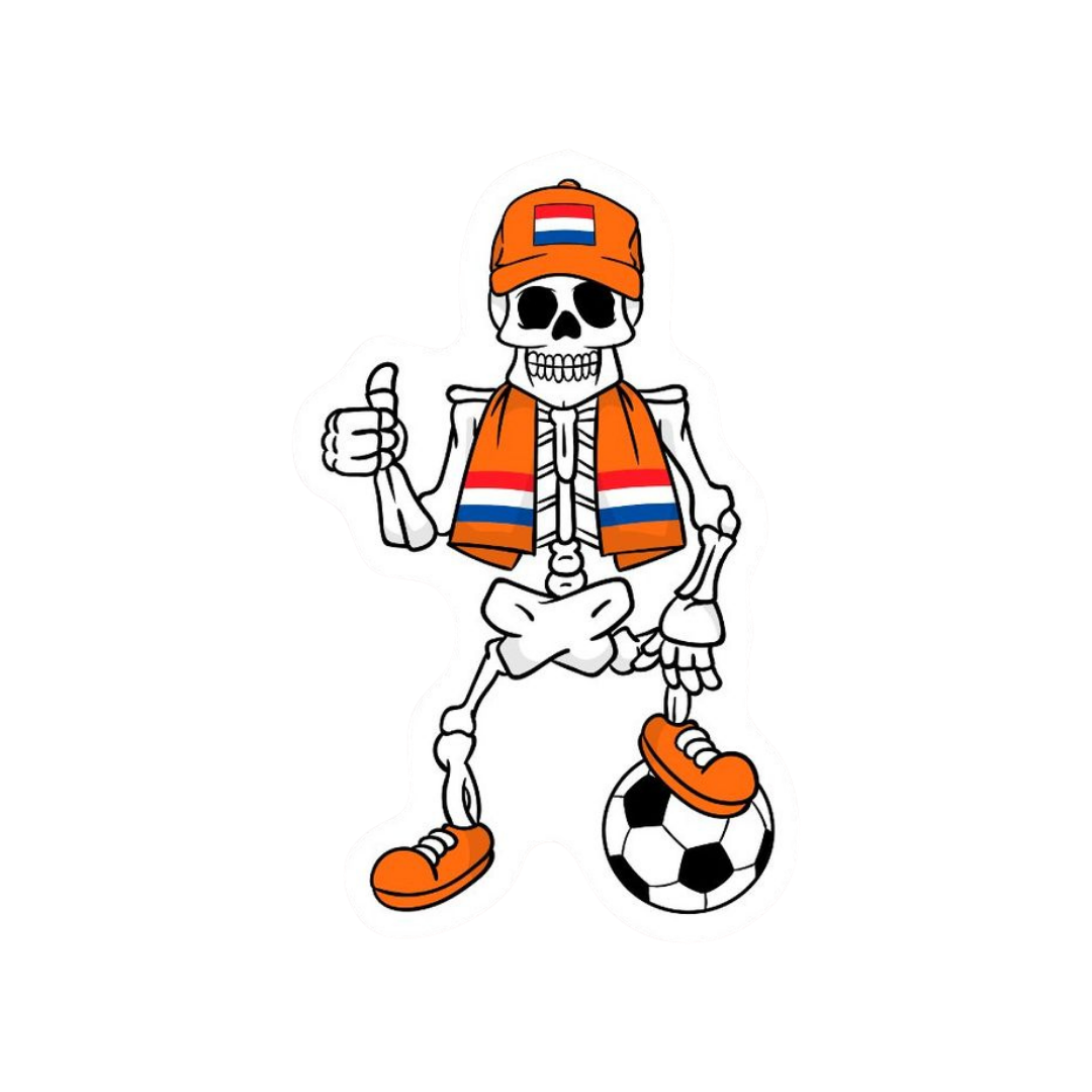 Die for Dutch | Netherlands Football Sticker | Football Team