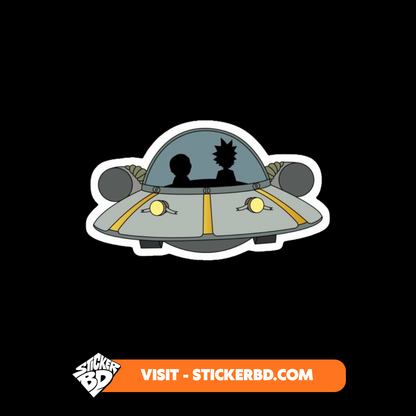 Rick and Morty Sticker Bundle