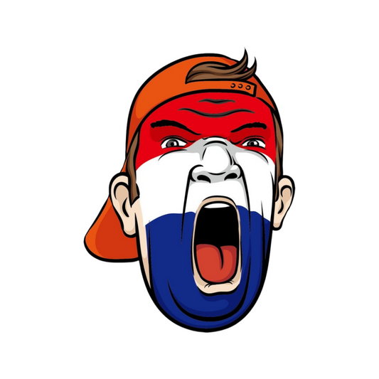 Dutch Fan | Netherlands Football Sticker | Football Team