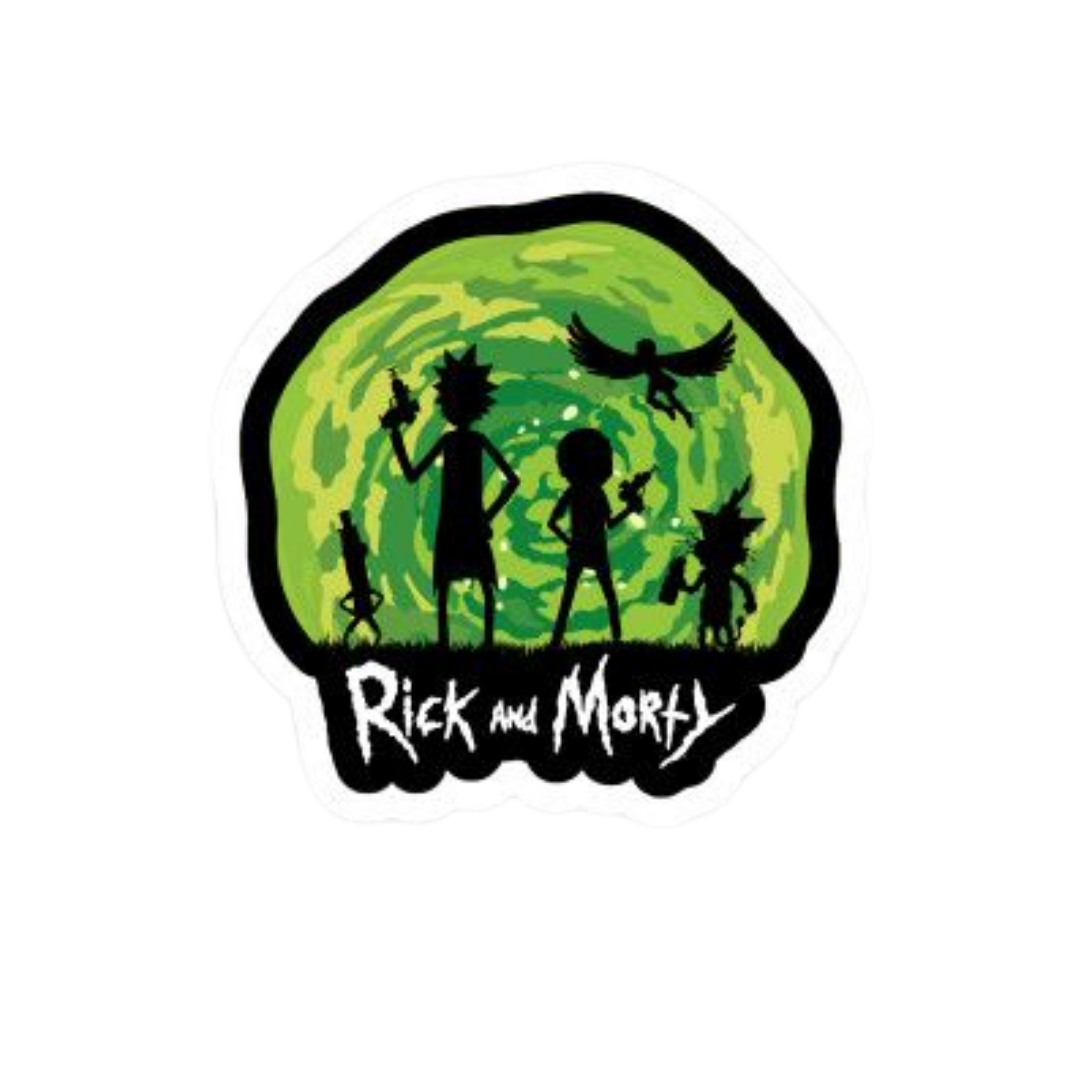 Rick and Morty 6 | Premium Cartoon Sticker